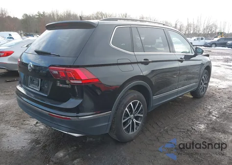 2021 Volkswagen Tiguan 2.0T Se/2.0T Se R-Line Black/2.0T Sel из США, поврежденный, VIN 3VV2B7AX3MM057787